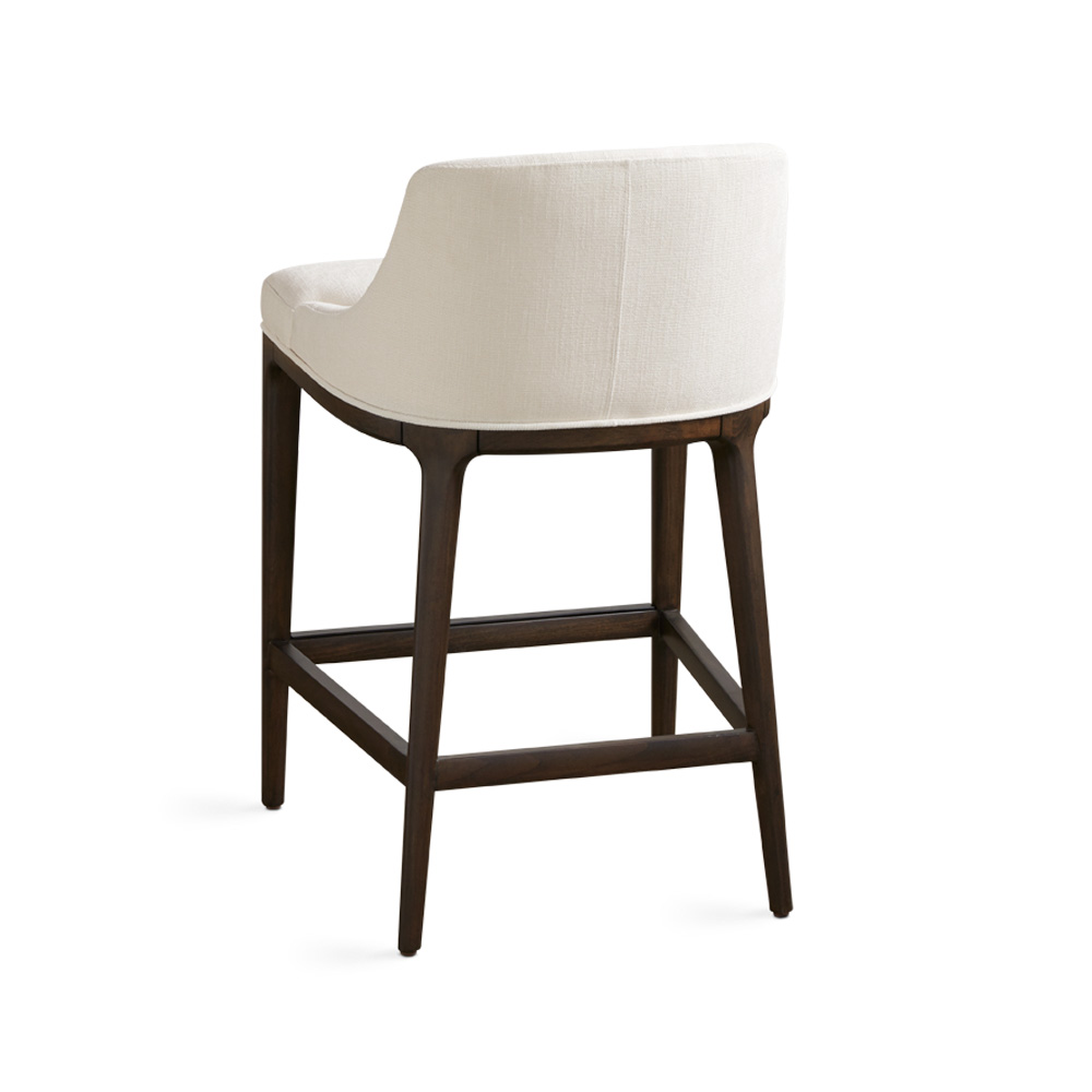 Everett Counter Chair: Ivory Linen